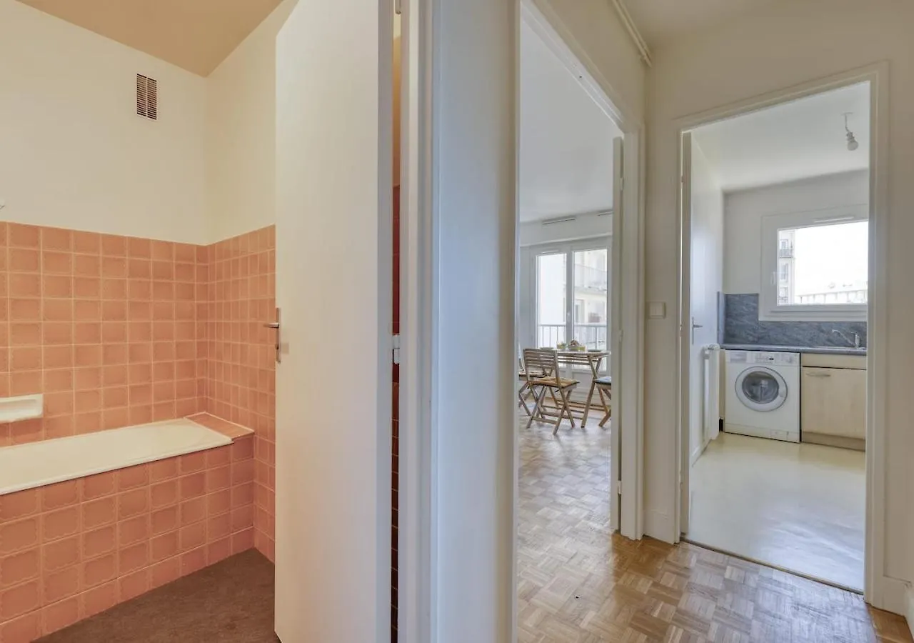 Lägenhet Bright Studio In The Heart Of Butte Aux Cailles Paris