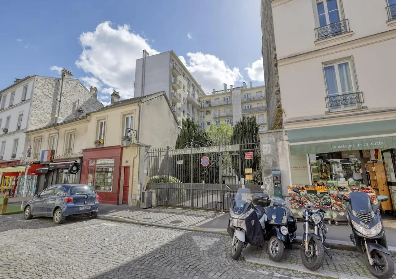 Apartment Bright Studio In The Heart Of Butte Aux Cailles Paris
